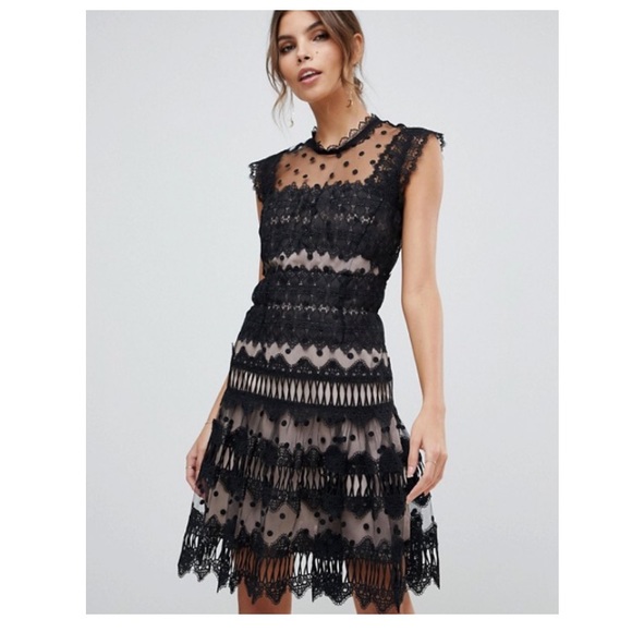 Bronx & Banco Dresses & Skirts - Bronx & Banco Majorka Noir Mini Dress In Black S